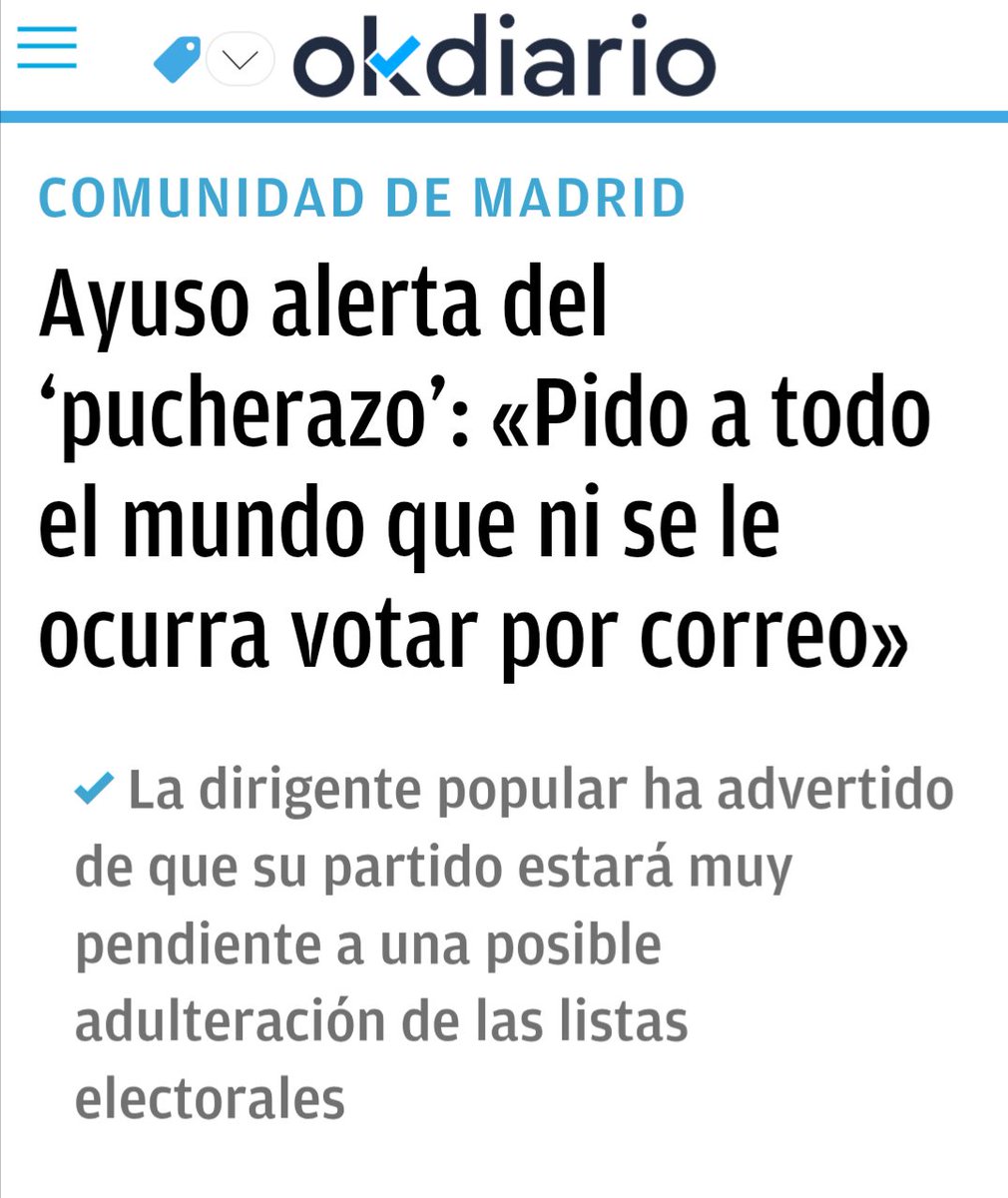 Ramn05497657's tweet photo. Siempre hay pucherazo excepto cuando ganan ellos.

Hay que joderse...🤦👇 https://t.co/7Q0HflaKJZ