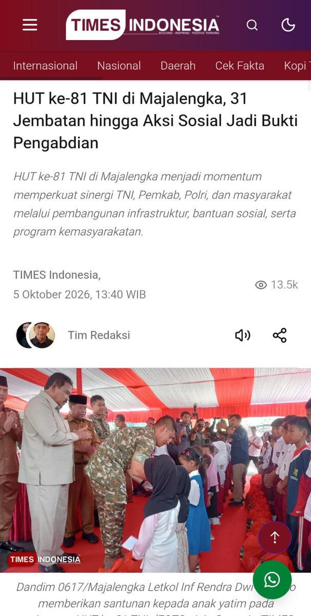 BackeyBen's tweet photo. Tetua adat, alim ulama, perangkat desa, kaum muda, ibu PKK, dan anak sekolah, semua mitra sejati TNI membangun ketahanan nasional.  
Bersatu Bersama Rakyat https://t.co/hDLhLS9aRL