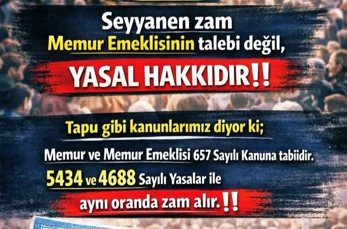 Alaybeyli33's tweet photo. 🇹🇷Bu @Akparti ve @MHP_Bilgi tüm kesimleri mağdur ettiniz. Tüm Kesimlere hayat şartlarına uygun zam yapılmalı #EmekliMemur olarak buna sözümüz yok
🇹🇷Ancak 2023'te çalışan Memura verilen @RTErdogan söz verdiği SEYYANEN #EmekliMemur un kanuni hakkı diger kesimlerin talebidir okadar https://t.co/3RnbqnStjR