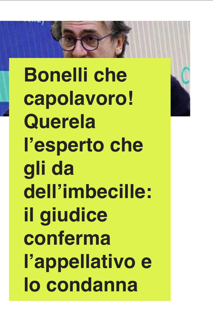 avila92796's tweet photo. Il tribunale di Roma respinge tutto e condanna il partito alle spese: le critiche erano legittime e fondate su fonti tecnico-scientifiche. https://t.co/ONLqXBz1Zb