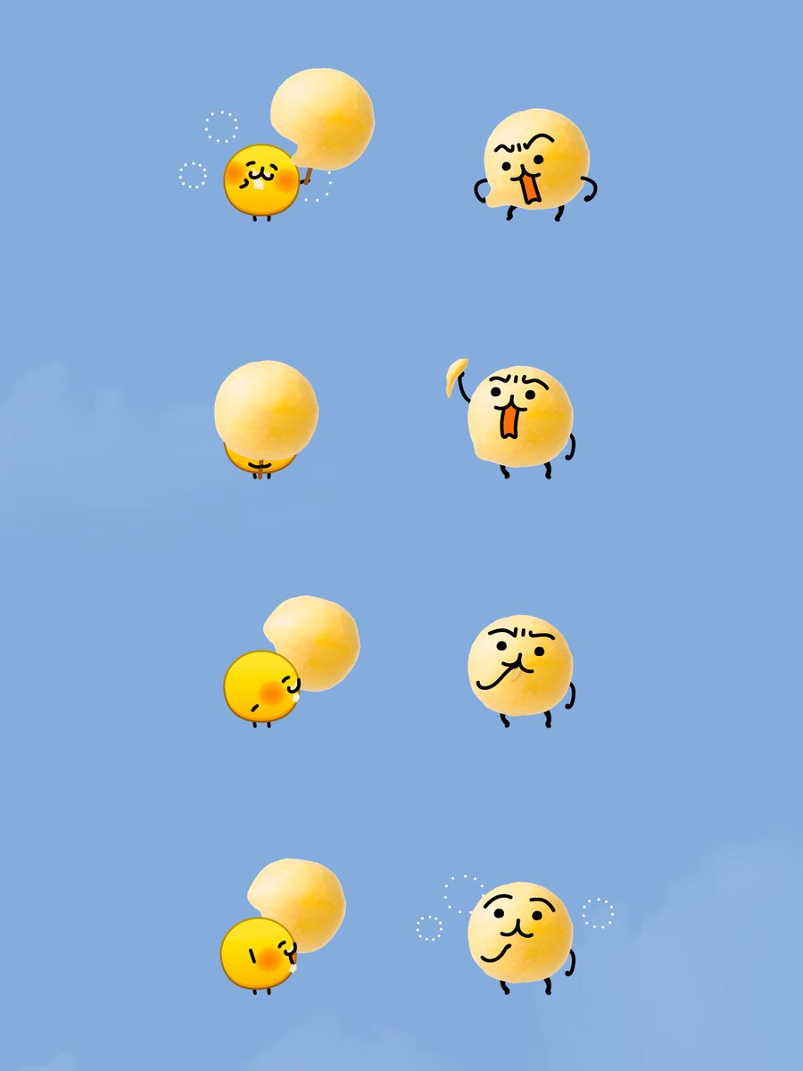emoji_no_ko's tweet photo. ☁️🍭🟡 https://t.co/FUH6nBxqz5