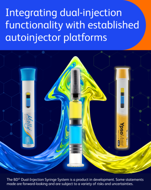 Agnes_CommComm's tweet photo. How can dual-injection functionality be integrated into established prefillable syringe and autoinjector platforms? Collaborative testing with Ypsomed AG and SHL Medical evaluated integration, dose accuracy, ... [Read More] #BDemployee https://t.co/R3zPHzfW5d https://t.co/5al4ySTQU3