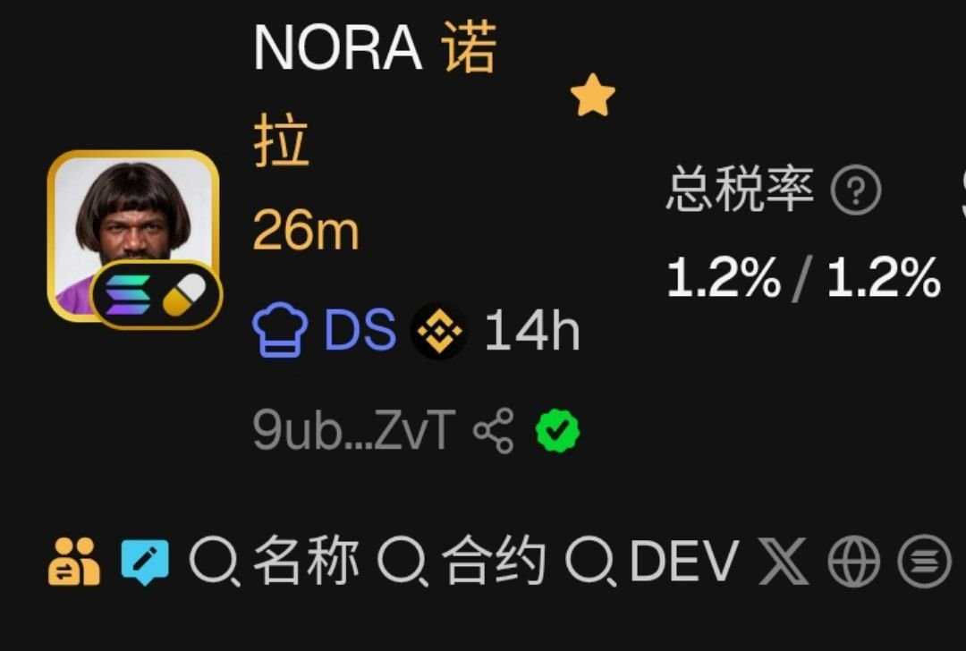 Dwen_Exchange's tweet photo. SOL 🟡🔥

    #NORA，heard something good about it, it's a main runner on higgs launchpad, check 🔥🟡

9ubGdBpKqnkJCatLMYDp8wV7UsS2PAKopH67zjMo3ZvT

@nora_exploring https://t.co/VQmHnxCJFy