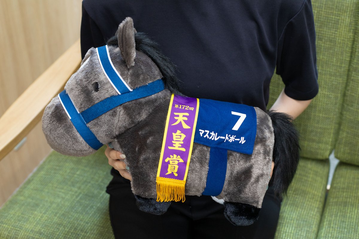 sarakore_info's tweet photo. 🏇プライズ新商品🏇

／
#サラブレッドコレクション 
ふわふわBIGぬいぐるみ(マスカレードボール)
＼

10月2週目より順次発売✍🏻

▽取扱店舗は引用元のポストから▽ https://t.co/nLR83mWvTe