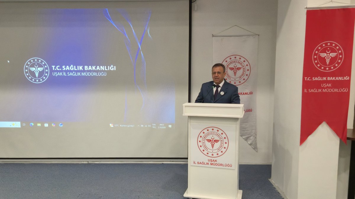 usak_ism's tweet photo. İl Sağlık Müdürlüğümüzden Mahalle Muhtarlarına İlk Yardım Farkındalık Eğitimi
​Uşak İl Sağlık Müdürlüğümüz tarafından, mahalle muhtarlarımızın acil durumlara yönelik bilinç ve müdahale becerilerini güçlendirmek amacıyla "İlk Yardım Farkındalık Eğitimi" düzenlendi. https://t.co/Ed5euIOuew