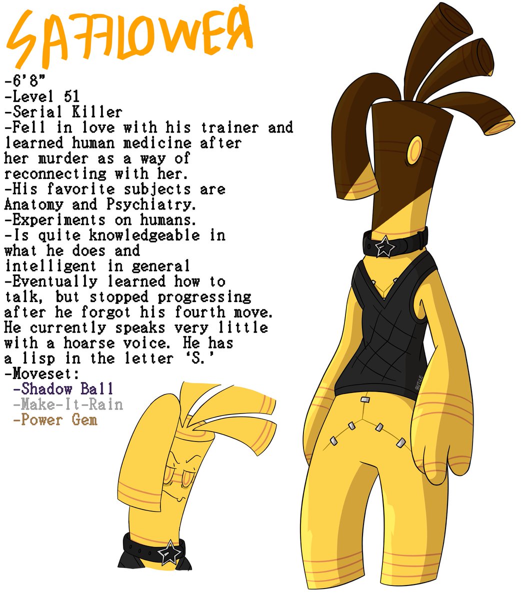 SH1FTTKEY's tweet photo. //mentions of violent themes
Reposting some OCs I haven’t drawn since 2024 lol

[Please don’t reupload/use]
#PokemonOC #Gholdengo #Ceruledge https://t.co/QOQWWuab2J