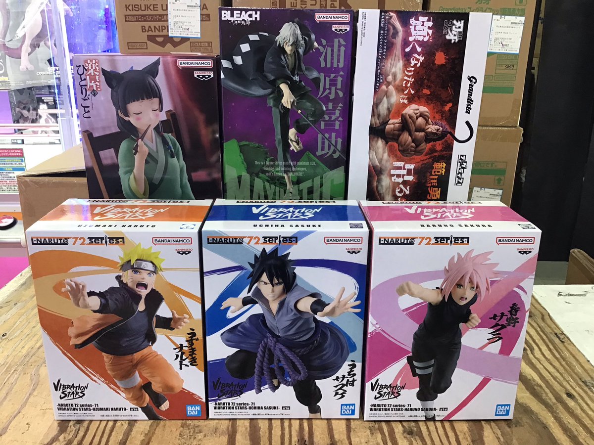 otakara_amuse's tweet photo. 本日入荷のイチオシ景品はコチラ‼️

本日もフィギュア入荷してます✨✨

ご来店お待ちしてます。

#お宝発見岡山店 https://t.co/vLxd9GF911