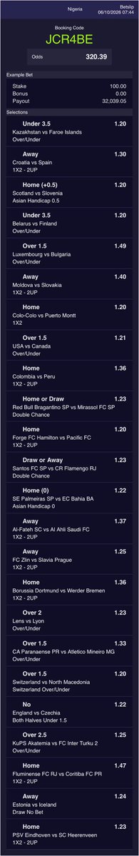 ebonylifeworld's tweet photo. For the week🔥🥘 
🏆 🏆 🏆 🏆 

JCR4BE - 300odds https://t.co/RqGrLAobqI