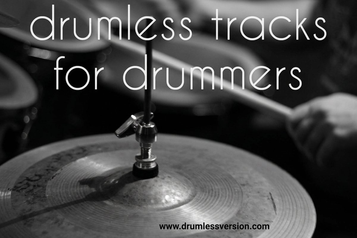 drumlessversion's tweet photo. https://t.co/Tf7mIQz4TD - High-Quality Drumless Play-Along Tracks.
#drums #rock #metal #drummer #drumsolo
#Vando
#Grimes
#25thAmendment
#AARONNETFLIXXANIMALES
#MickeyLoomis
#LaGranja
#Zedd https://t.co/1Evzs6ZfAI