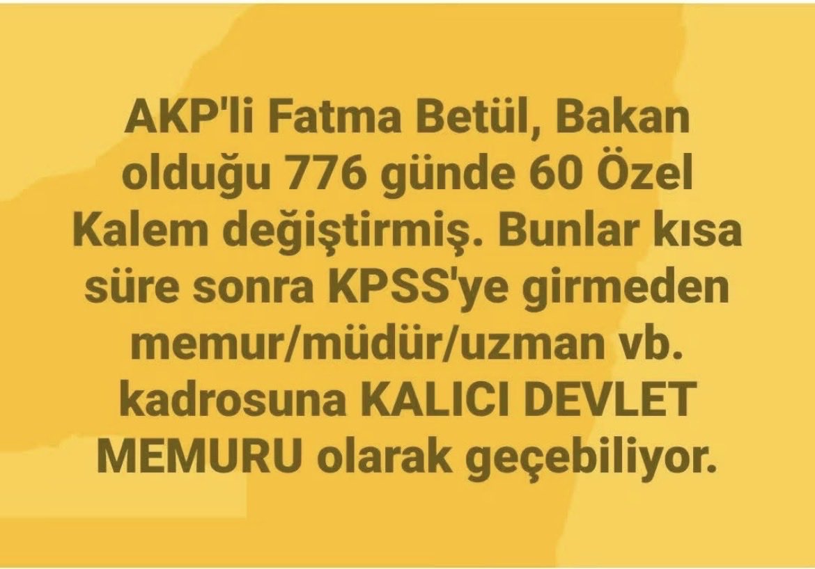 dembaba9999's tweet photo. Sadece bu değil Tüm siyasilerin böyle kul hakkına girip torpilli liyakatsiz insanları işe alma öyküsü mevcut https://t.co/ARNa1tW40E