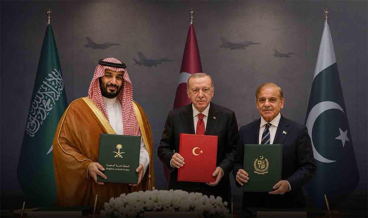 TheSaviour's tweet photo. Built to fight Iran and its proxies, completely useless against Israel, the Mecca Defense Alliance is just another regional paper tiger designed to protect western interests instead of Palestinians. https://t.co/ZwmmVIQR3o