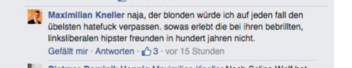NikithebIocker's tweet photo. Team "übelsten hatefuck"?
@UlrichSiegmund &amp; @maxkneller https://t.co/ZepJfdNSdK