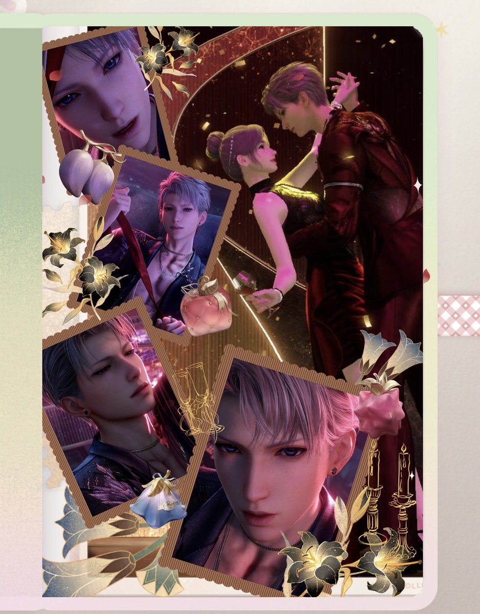 Juneiceforever's tweet photo. @LoveDeepspaceJP 好きなシーンを手帳にまとめました✨
あと足を持ってくれるシーンは刺激的でしたね…( *´艸｀) https://t.co/dfbEPlfI43