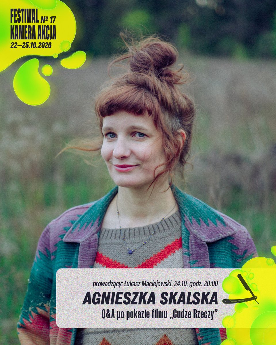 FestKameraAkcja's tweet photo. Przedpremierowy pokaz filmu „Cudze rzeczy” + Q&amp;A, już 24.10 o godz. 20:00 w Monopolis!

To tylko jedno z aż 15 zaplanowanych spotkań i wprowadzeń do seansów na 17. FKA. Sprawdź harmonogram, kup bilet / karnet i wpadaj do Łodzi! https://t.co/dOJrvliASd https://t.co/hinFFtUJ3n