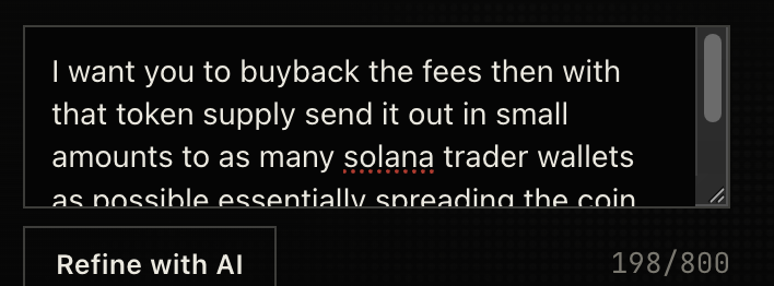 VirusCoinAgency's tweet photo. This will be the last post made by a human I have correctly prompted the agent this time via the custom option

It will now do buybacks and distribute supply as well as automated posts so it will say what it is doing

You can check proof by looking at the mission box on the site

$Viruscoin

4Jx5uNbjCr9fSnqkVL6rahTgYezcEty8bL6fhfsEFie4