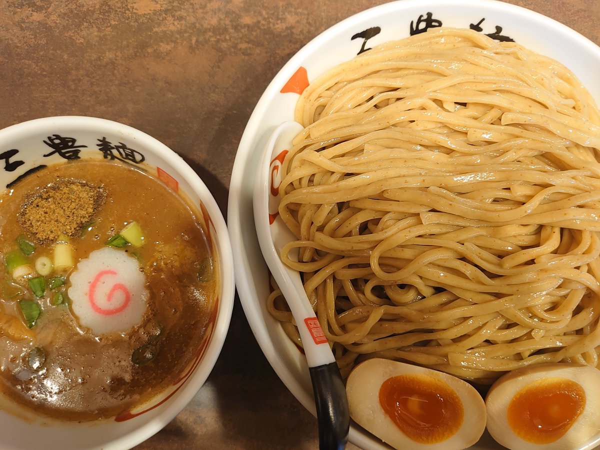 semisandayo1's tweet photo. 今回はつけ麺を食べました https://t.co/0XECdrdw13