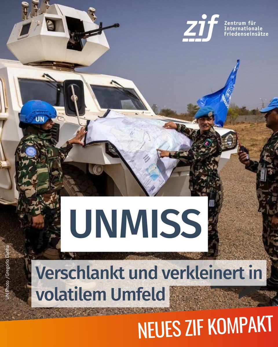 ZIF_Berlin's tweet photo. Diese Woche im @Bundestag​: Verlängerung der @bundeswehrInfo​-Beteiligung an @unmissmedia​

Im Dezember stehen im #Südsudan Wahlen an. #UNMISS bleibt eine wesentliche Sicherheitsgarantie, operiert jedoch mit reduziertem Mandat.

Mehr im neuen #ZIFKompakt: https://t.co/ANcxpe8XKa https://t.co/g9lCwOlX3L