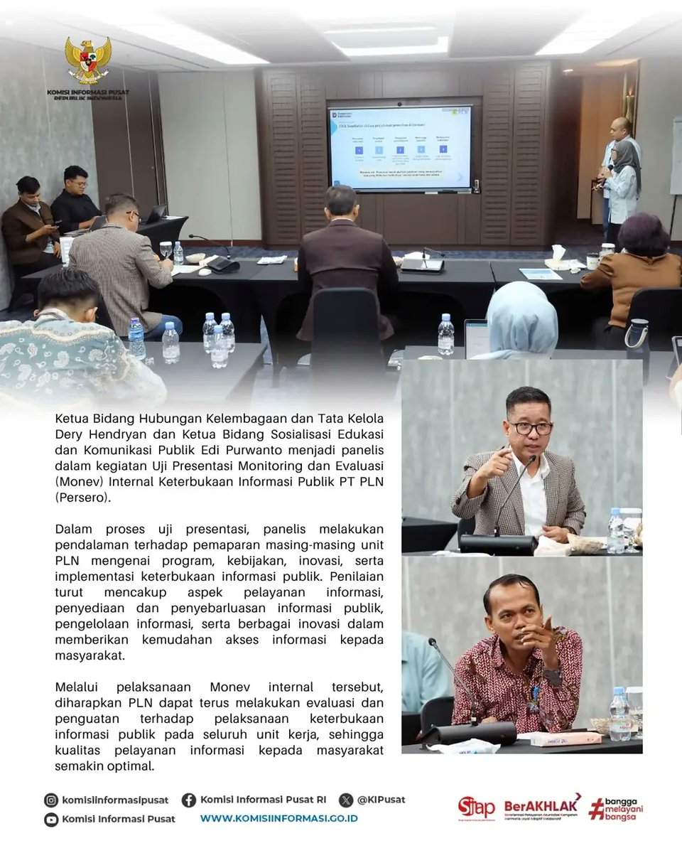 MarosElectrizen's tweet photo. Keterbukaan informasi publik pada akhirnya bukan hanya soal memenuhi kewajiban badan publik, tetapi memastikan masyarakat mendapatkan informasi yang jelas, mudah diakses, dan dapat dipertanggungjawabkan.

#bukainformasipublik #hakandauntuktahu https://t.co/FRQfc0TjQr
