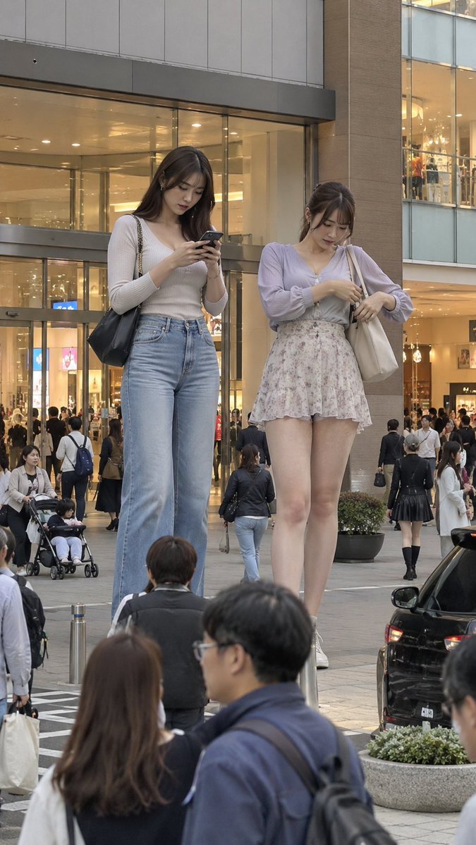 _mute_mute's tweet photo. noteを公開しました。
第2弾です、どこかにいませんかね…超高身長女子

#長身女子 #巨大娘 #高身長 #超高身長女子 #realgiantess #サイズフェチ

#74 街中で見かけた超高身長女子②｜MUTE's AI @_mute_mute https://t.co/omdmA2SRoa https://t.co/4UXxWMXqmE