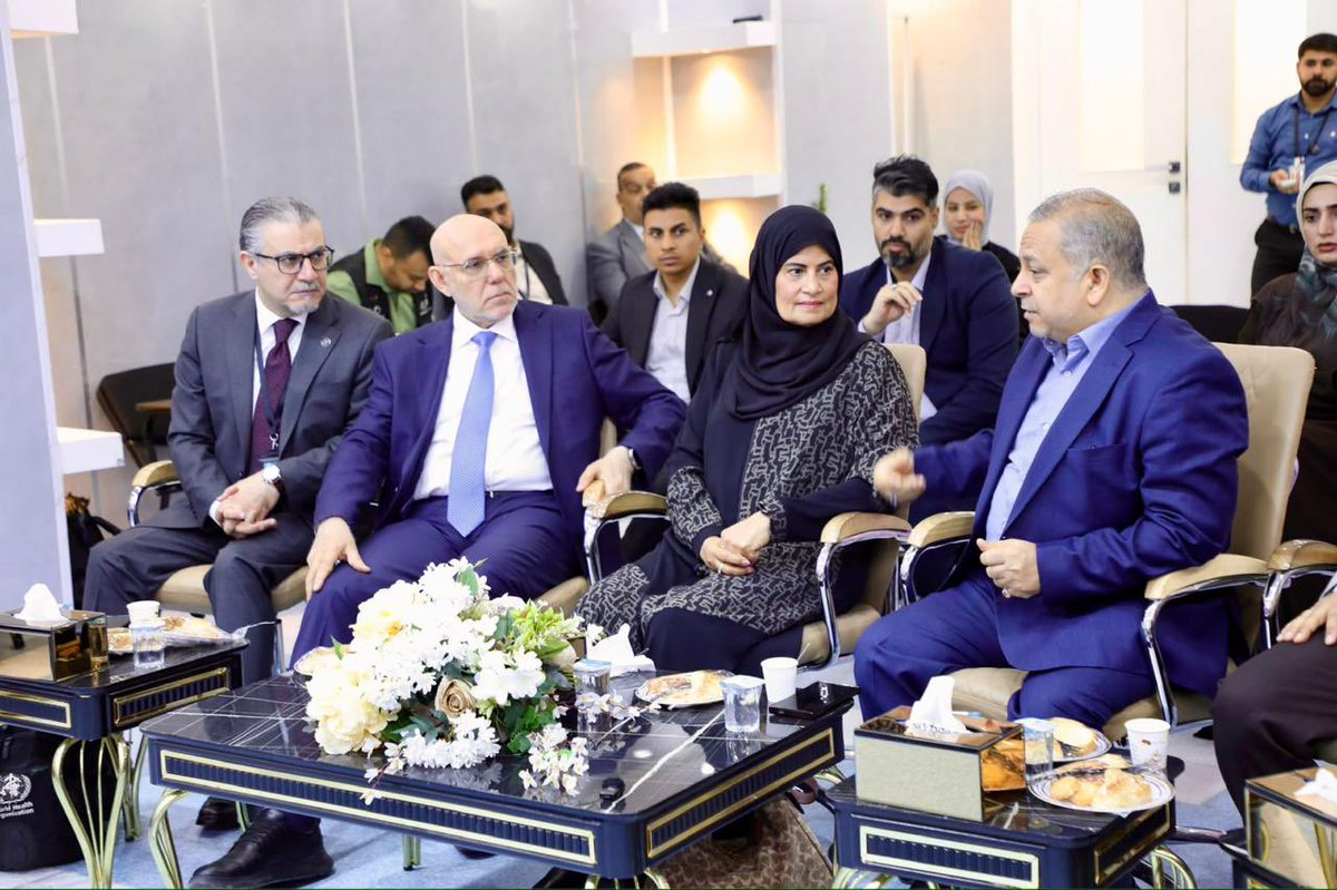 WHOIraq's tweet photo. في إطار دعم جهود العراق لتعزيز الرعاية الصحية الأولية وتحسين جودة الخدمات الصحية المقدمة للنساء والأطفال، زارت ممثلة منظمة الصحة العالمية في العراق، الدكتورة جميلة الراعبي، محافظة كربلاء، برفقة وفد من وزارة الصحة برئاسة مدير عام دائرة الصحة العامة، الدكتور رياض عبد الأمير الحلفي، لمتابعة التعاون في تطبيق التدخلات الوقائية في المؤسسات الصحية التابعة للعتبة الحسينية المقدسة. وشملت الزيارة مستشفى السيدة خديجة الكبرى (ع) التخصصي للمرأة وجامعة السبطين للعلوم الطبية، حيث ناقش الجانبان سبل توسيع التعاون في مجالات الرعاية الصحية الأولية، وتحسين جودة الخدمات، وبناء قدرات الكوادر الصحية، وتبادل الخبرات والتدريب.

As part of efforts to support Iraq in strengthening primary health care and improving the quality of health services for women and children, WHO Representative in Iraq, Dr Jamela Al-Raiby, visited Karbala Governorate alongside a Ministry of Health delegation led by Dr Riyadh Abdul Amir Al-Hilfi, Director-General of the Public Health Directorate, to follow up on collaboration in implementing preventive health interventions across health institutions affiliated with the Holy Shrine of Imam Hussain. The visit included Al-Sayeda Khadija Al-Kubra Specialized Hospital for Women and Al-Sibtain University for Medical Sciences, where discussions explored opportunities to expand collaboration in primary health care, improve service quality, strengthen the capacities of health workers, and promote knowledge exchange and training.
