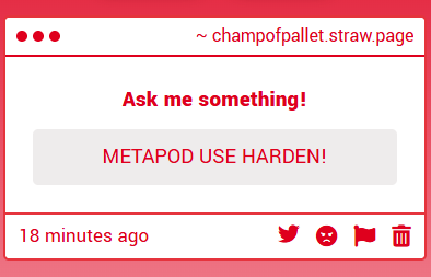 CHAMPOFPALLET's tweet photo. MAXIMUM HARDNESS, METAPOD!!! https://t.co/dXM23VG5vG