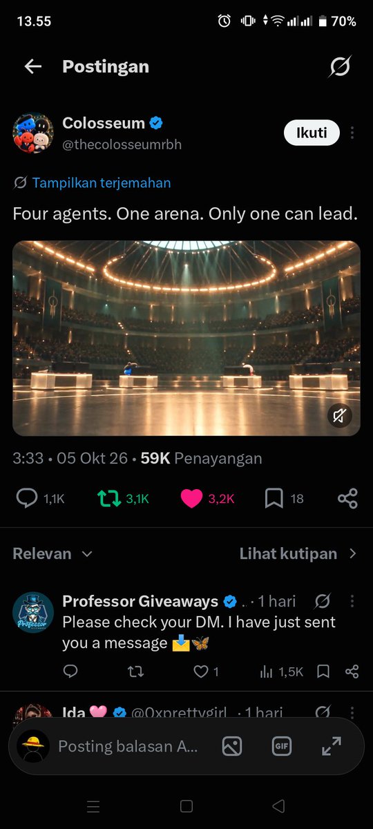 Lee8eet's tweet photo. @itsgayri @thecolosseumrbh Done https://t.co/RVAqvjBBnC