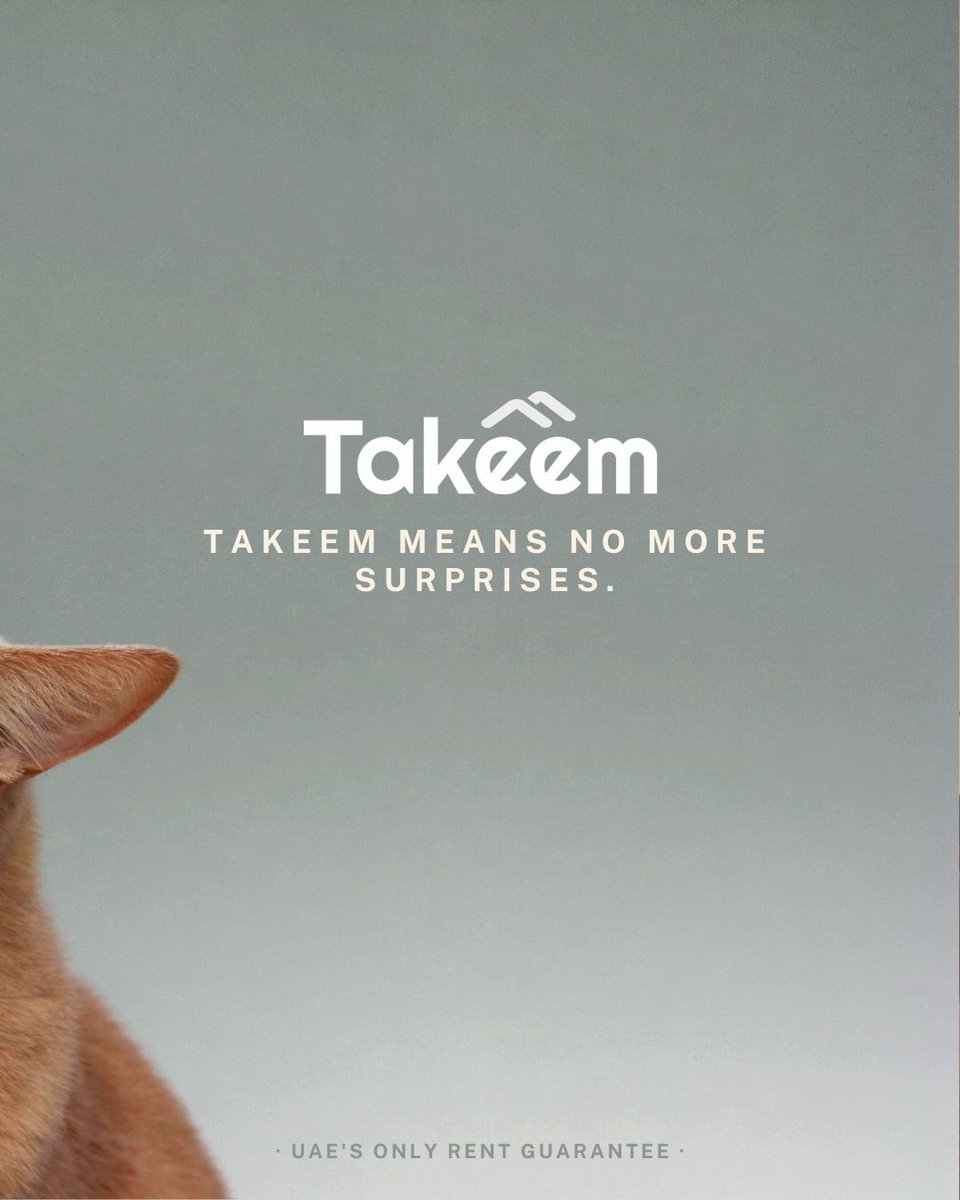 takeem_ai's tweet photo. Nobody enjoys a pop quiz, but at least you can revise for one.
A tenant defaulting rarely comes with a warning. That's exactly why Takeem exists, so it stops being a crisis and starts being just another month.
#Takeem #Landlords #DubaiRealEstate #RentalMarket #UAE https://t.co/czJPSQ5GKU