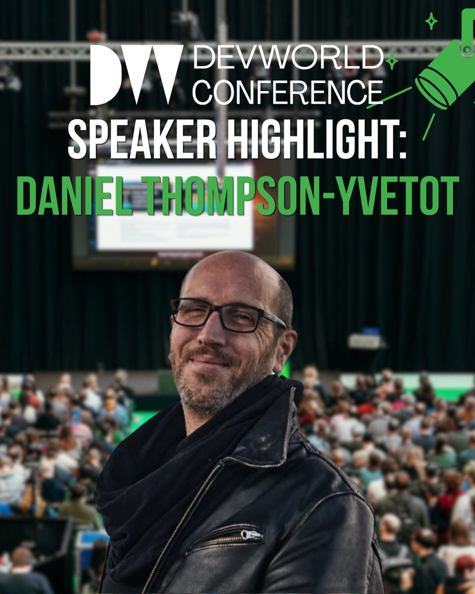 devworld_conf's tweet photo. Speaker Highlight: Daniel Thomspon-Yvetot.

Co-Founder of @TauriApps, and CEO of @CrabNebulaDev and https://t.co/ayJBNihOKR

Daniel has spoken at every edition of DEVWorld bringing his knowledge to the stage discussing a variety of topics from the Cyber Resilience Act to Tauri 2.0. He's taught devs how to be more secure in the European landscape, navigating into their software regulations, and what that means for you as a developer. 

We hope to welcome both him and all of you for the 2027 edition of DEVWorld!

🌐 DEVWorld Conference 
🗓️ 3-4 June 2027
📍 RAI Amsterdam