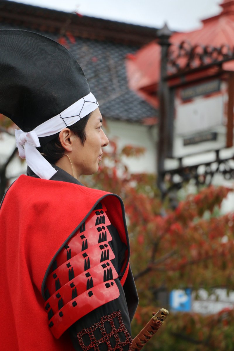 shio_batts2's tweet photo. 荘内大祭　酒井忠次役のスペシャルゲスト
和田琢磨さん

#荘内大祭
#和田琢磨
#わだっくま https://t.co/oHVwg4OoFd