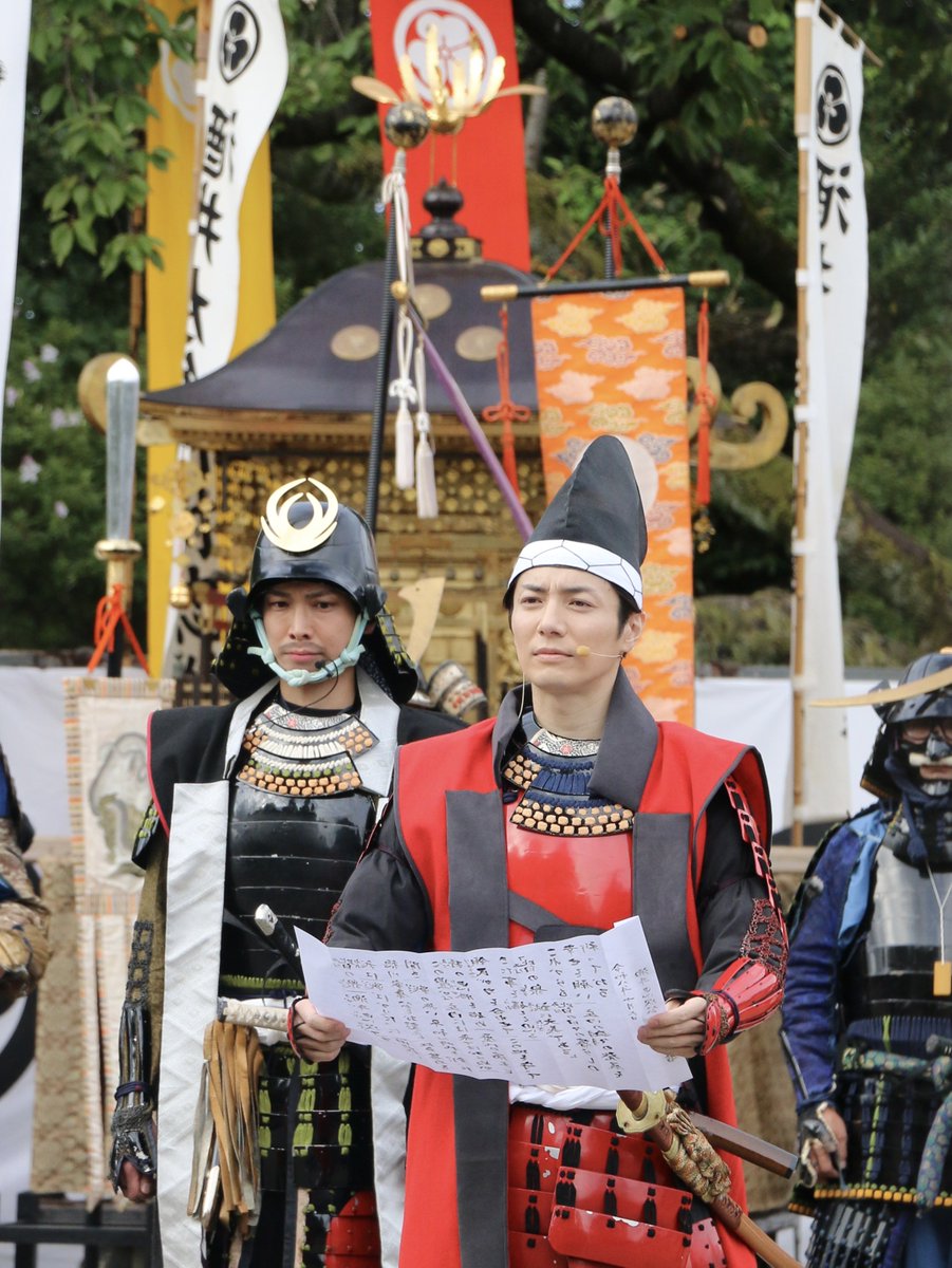 shio_batts2's tweet photo. 荘内大祭　酒井忠次役のスペシャルゲスト
和田琢磨さん

#荘内大祭
#和田琢磨
#わだっくま https://t.co/oHVwg4OoFd