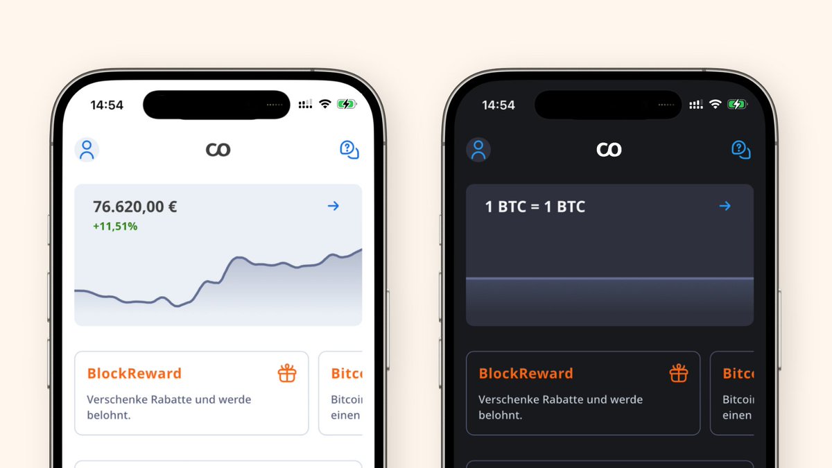 coinfinity's tweet photo. Bitcoin ist das einzige Gut, dessen Angebot nicht auf Nachfrage reagiert.

Ab sofort kannst du in der Coinfinity App wählen, mit welchem Maßstab du misst.

1 Bitcoin = 1 Bitcoin, für immer. https://t.co/V5wgzFv3rM