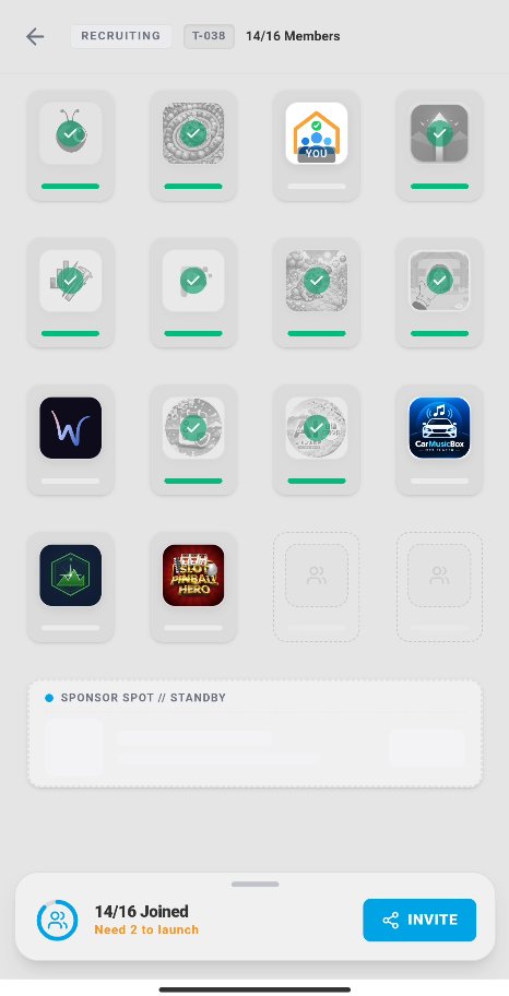 Zeroffffff's tweet photo. 14/16 🚀 Our first BetaLobby team is almost full. 2 spots left!
Free test-for-test for Android devs going through 12 testers 14 days closed testing. One shared group, installs verified automatically, no daily screenshots.
https://t.co/9Yjl3deq28
#AndroidDev #buildinpublic https://t.co/k8CDbizYQa