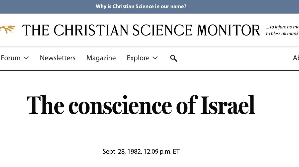 susanabulhawa's tweet photo. A lot of people have [rightfully] been criticizing the @nytimes for publishing an essay entitled "Israelis Are Exhausted."

I submit to you evidence that this is a long standing tradition of western media that puts the focus on the feelings of psychopathic mass murdering war criminals when those criminals are Jewish, such that the profound suffering of their victims serve merely as props for Jewish moral dilemmas.  

[more headlines in comments; note the dates]