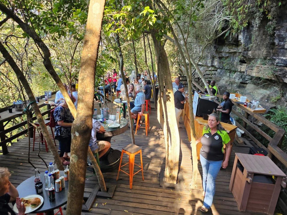 oupapilane's tweet photo. Did you know that Graskop Gorge  has a hidden spot. A coffee shop under the cliff. Get your lift ticket and experience an escape from the usual. https://t.co/U7MGAIt6E2 https://t.co/VPTdJKyoiD