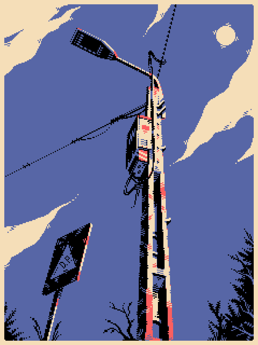 ElMetallico1's tweet photo. Electric pole
#pixelart https://t.co/nb0VuAGiyG