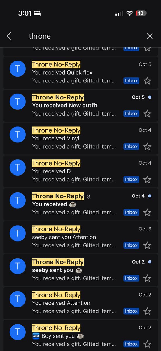 Zaymasterr's tweet photo. favorite emails ever 🙇💰 worship me like the god I am and I’ll have fun https://t.co/WeytMjO4ht