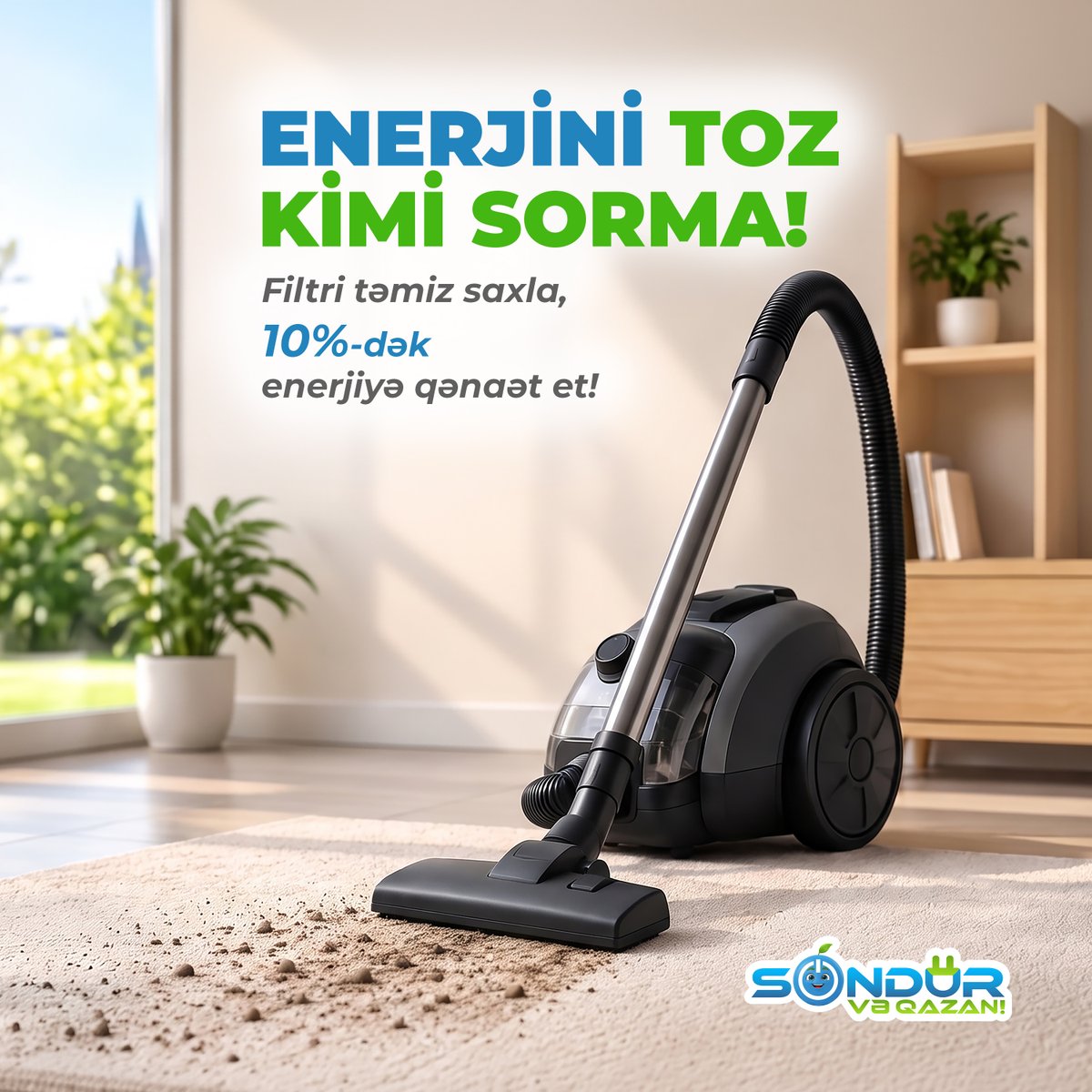 minenergyaze's tweet photo. 🌱 Enerji qənaəti gündəlik vərdişlərdən başlayır.

 ⚡️ Enerjini qoru, qənaəti artır!

#EnergetikaNazirliyi #MinistryofEnergy #SöndürVəQazan #DüşünVəQazan #EnerjiSəmərəliliyi #enerjieffektivliyi #enerjiyəqənaət #SwitchoffandWin #energyefficiency #thinkandsave https://t.co/Zy3xpKGu3Z