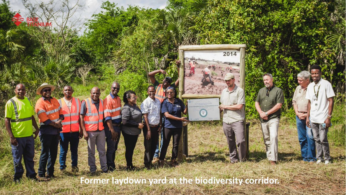 BaseTitanium's tweet photo. A proud moment for the Kwale team and recognition of years of patient work restoring the landscape.

On 3 October 2026, we welcomed the Chairman and CEO of The Global Biodiversity Standard (TGBS) to the Kwale site, where they presented us with our Advanced Site Certification for https://t.co/9VOn9gWKik