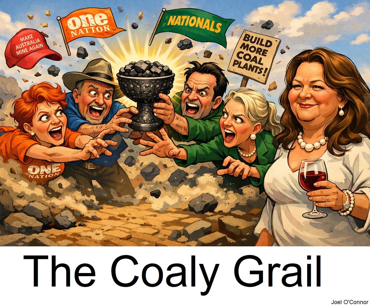 CaraMia200's tweet photo. #Auspol #OneNation bullshit scam has gone far enough.Eliminate the liability.#PutHansonLast

Reject Gina’s climate change denialism.Dont be derailed by their hate &amp; division distractions.
#RenewableEnergyWorks
&amp; #EnergyIndependence.

That’s what it’s really all about,#ON dummies. https://t.co/5PG1QoTrEb
