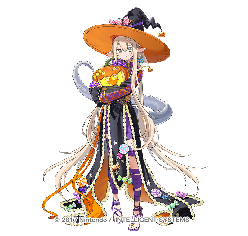 asaorando's tweet photo. 【お知らせ】『ファイアーエムブレム ヒーローズ』にて「実りへの道標 シア」を描かせて頂きました！  よろしくお願いします！🎃🍬✨
#FEヒーローズ #FEH #FEHeroes https://t.co/5JpK2SigQI