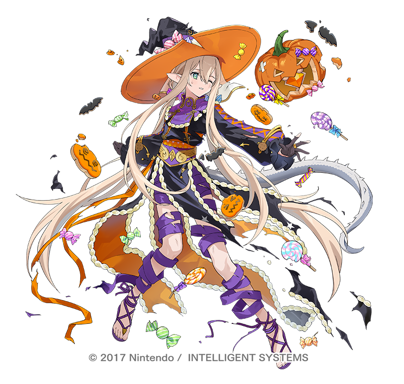 asaorando's tweet photo. 【お知らせ】『ファイアーエムブレム ヒーローズ』にて「実りへの道標 シア」を描かせて頂きました！  よろしくお願いします！🎃🍬✨
#FEヒーローズ #FEH #FEHeroes https://t.co/5JpK2SigQI