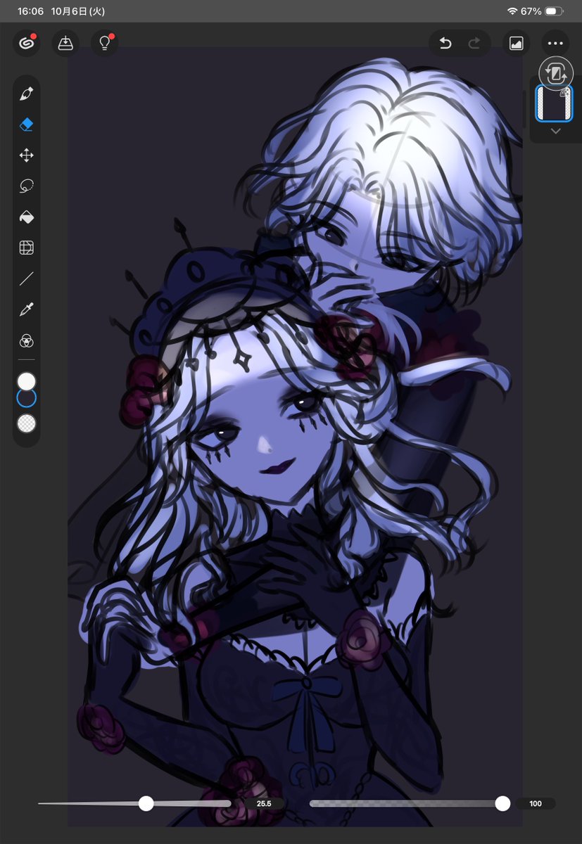 mikan__mgmg__'s tweet photo. 2年前に描いたエミエダのラフ発掘したからちゃんと描いてみようかな https://t.co/LIAL900gp4