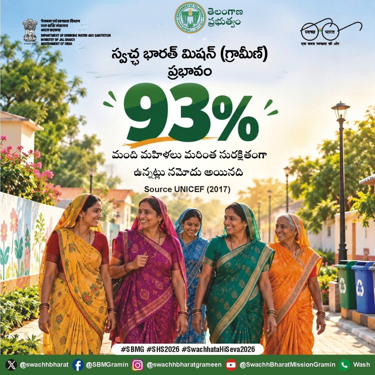 SwachhRangaredd's tweet photo. #DutiesofBulkWasteGenerators #SwachhBharatMissiongrameen #SBMG #ODFPlus
Swachha & Swastha GadwaloWRRDGR_MoJS
@MoJSDDWS
@swachhbharat
@PMOIndia
@TelanganaCMO
@TSSBMG
#MoPR
@PIB_India
@MIB_India
#SwachhBharath #SBMG #SWMRules2026 #LifestyleforEnvironment https://t.co/mEEp0szgFu