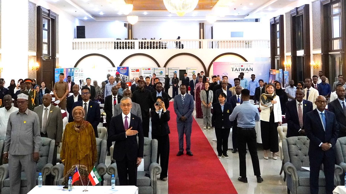 Taiwan_SLD's tweet photo. Resilient Taiwan, Resilient Somaliland
Taiwan has shown the world that democracy is more than a treasured value. It is a cornerstone of lasting world peace and prosperity. 1/ https://t.co/H7ZKKI2rm8