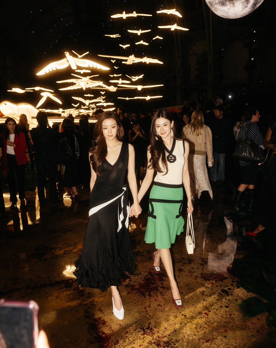 freen__brainrot's tweet photo. Mrs. &amp; Mrs. Schuett ❤︎

#CHANELSS27xLenaMiu
#LalinaLena #MiuNatsha https://t.co/dAxt6iklDa