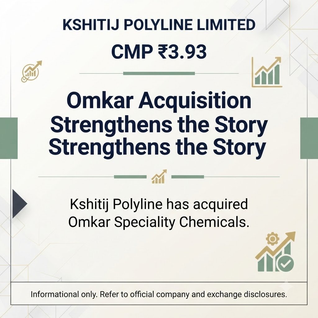 MonuTweets_'s tweet photo. Kshitij Polyline CMP ₹3.93 — growth discussion mein Omkar acquisition ke saath recycling aur plastics business ka potential bhi highlight ho raha hai. #Multibagger_Nse_Stock https://t.co/Dtq7EldTyU