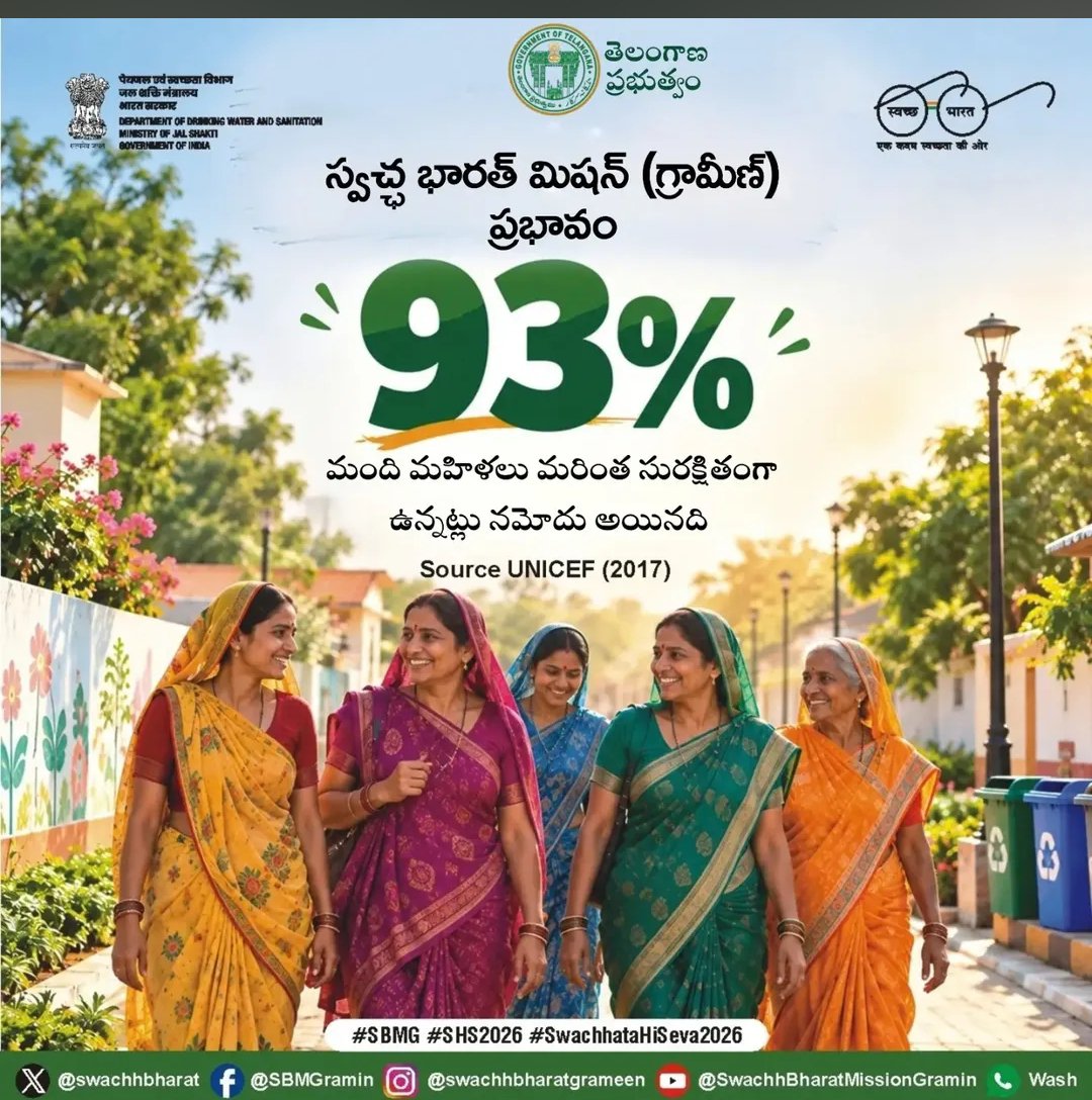 sbmg_wnp's tweet photo. Centralized mass media campaign in SWM Rules 2026 , Wanaparthy
@swachhbharat
#SwachhBharatMis #SwachhGrameen . #ODFPlus
@MoRD_GoI
@DoWRRDGR_MoJS
@cprrd_ts
@Swachhbharatt
@aclb_wnpts
@SwachhBharatGov
@SwachhBharat
@MoHUA_India
@MoJSDDWS
@MoJSDDWS https://t.co/ENrN5U7Kl6