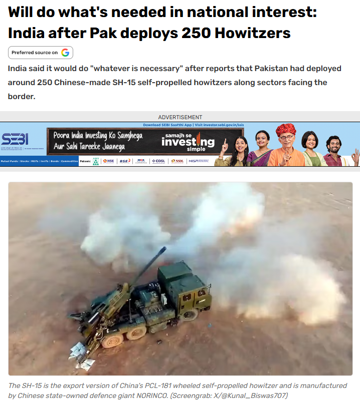 India_Policy's tweet photo. Pakistan now has an edge over India in self-propelled and wheeled guns, with 438 M109 tracked 155 mm howitzers, 60 M110 203mm heavy SP guns and 250 SH-15 155 mm/52 truck-mounted howitzers; that's over 700 guns vs India’s mere 100 K9 Vajra-T in service.

7:1 advantage over India not just parity. With One tenth of defence budget.

While Indian Army is busy frustrating Bharat Forge, who is now exporting to Armenia.