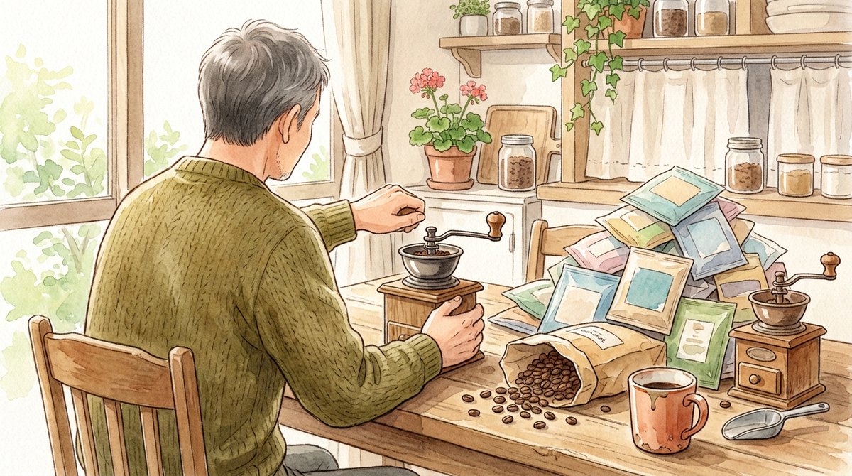 rakumae007's tweet photo. 節約生活をしているはずなのに、コーヒーに関しては、
財布の紐はゆるみっぱなしです。ミルで豆を挽くあのガリガリという雑な音には、勝るものはありません。

https://t.co/2ZO8eBmlEJ

#asd #note #コーヒー #節約 https://t.co/j3bCVjpGD6