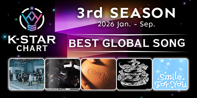 idolchamp_jp's tweet photo. 【K-STAR CHART 2026 3rd Season 投票開始 🔥 】
🌟 Best Global Song 🌟

＼3rd Season、グローバルな頂点を決定 👑 ／
国境を越えて熱い支持を集める、
今大人気のグローバルアーティストたちが
特別にノミネート！🌎✨
世界を舞台に最高のパフォーマンスを見せた
スターや楽曲を選定する特別な投票です🎶

※ 投票結果100%反映！ ※
あなたの一票が頂点を決めます🔥

期間▶️ 10/7(水) 12:00 ～ 10/18(日) 23:59
投票▶️ https://t.co/UlxYYfhvMZ

【🎁 特典】
🏆 優勝アーティストに
特製オリジナルトロフィー贈呈🏆

📍 結果発表
当サイト、公式SNS、およびラジオ放送にて発表予定！

#IDOLCHAMP #Kるーむ